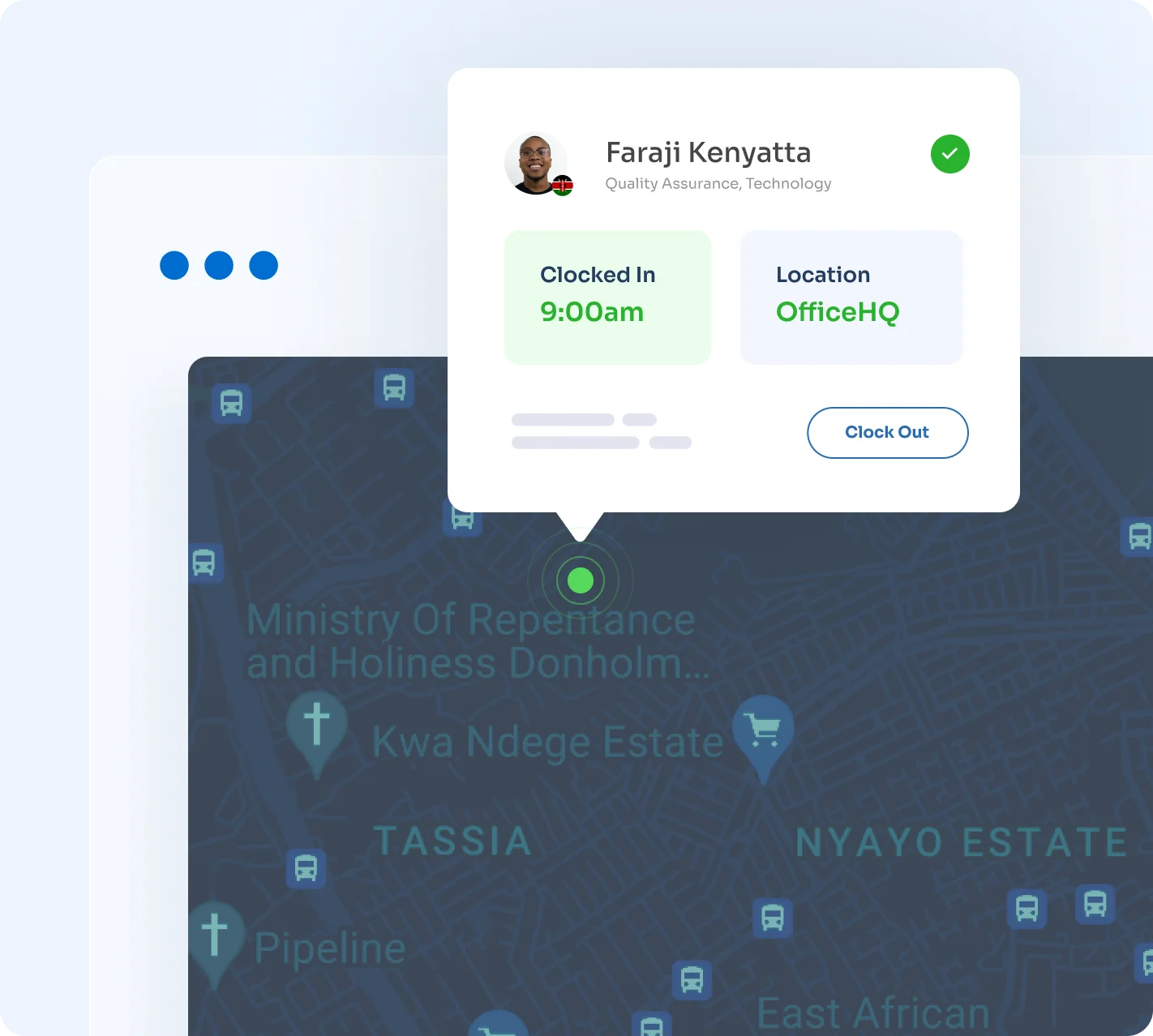 Shift tracking