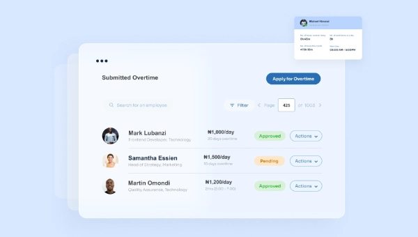 Attendance tracking