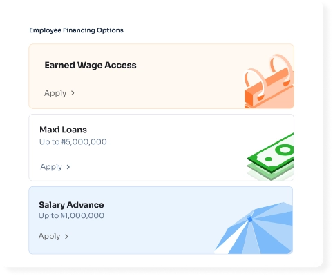 Seamless employee benefits interface